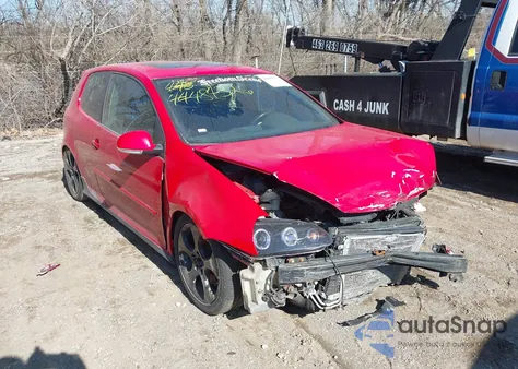 2008 Volkswagen Gti 2-Door из США, поврежденный, VIN WVWFV71K08W067565